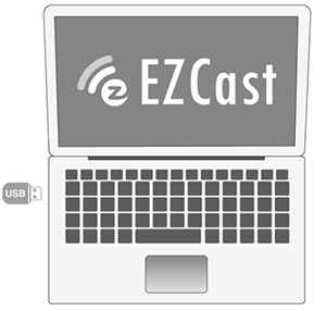 کارت شبکه بی سیم USB ایزی کست EZCast 5200